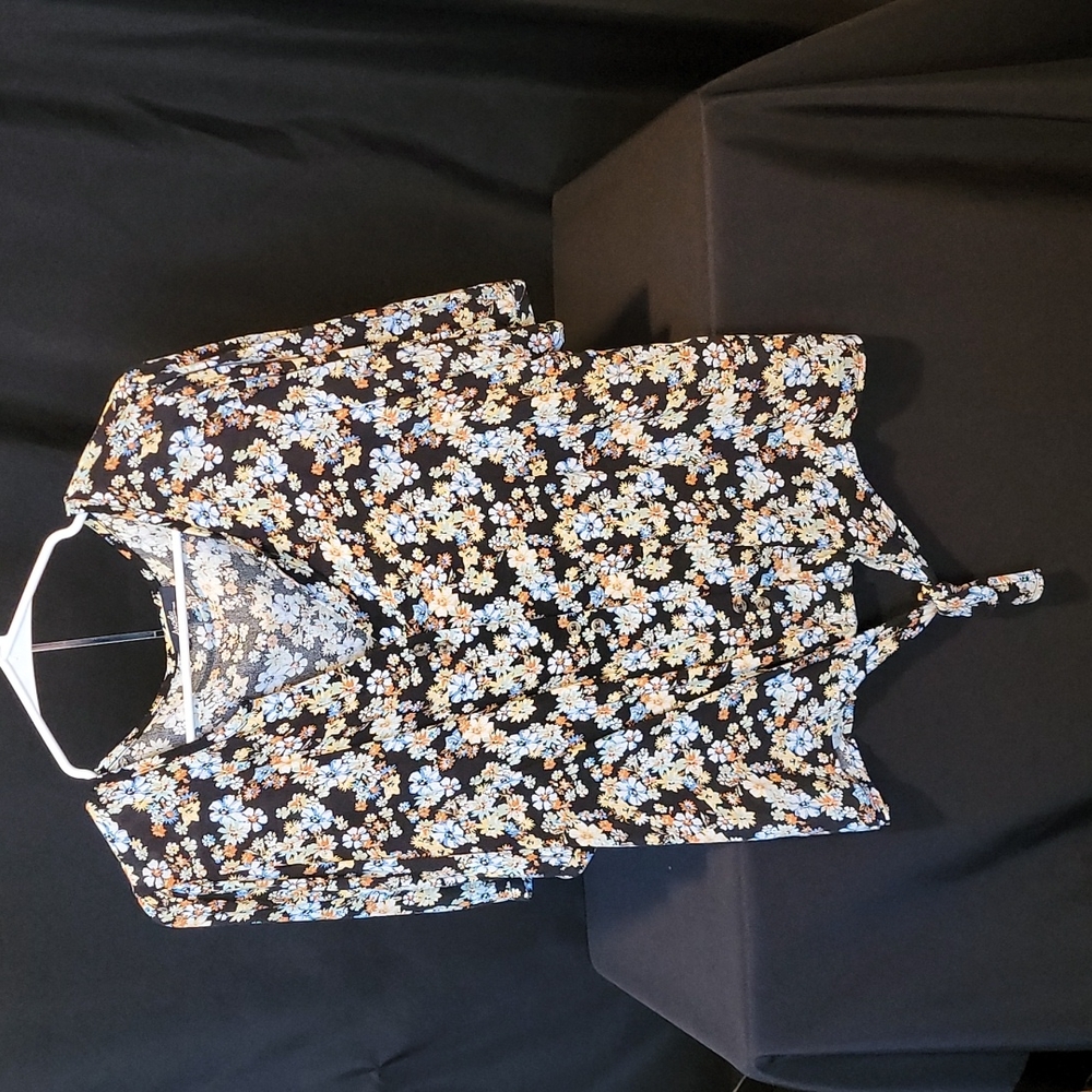 Flowered blouse